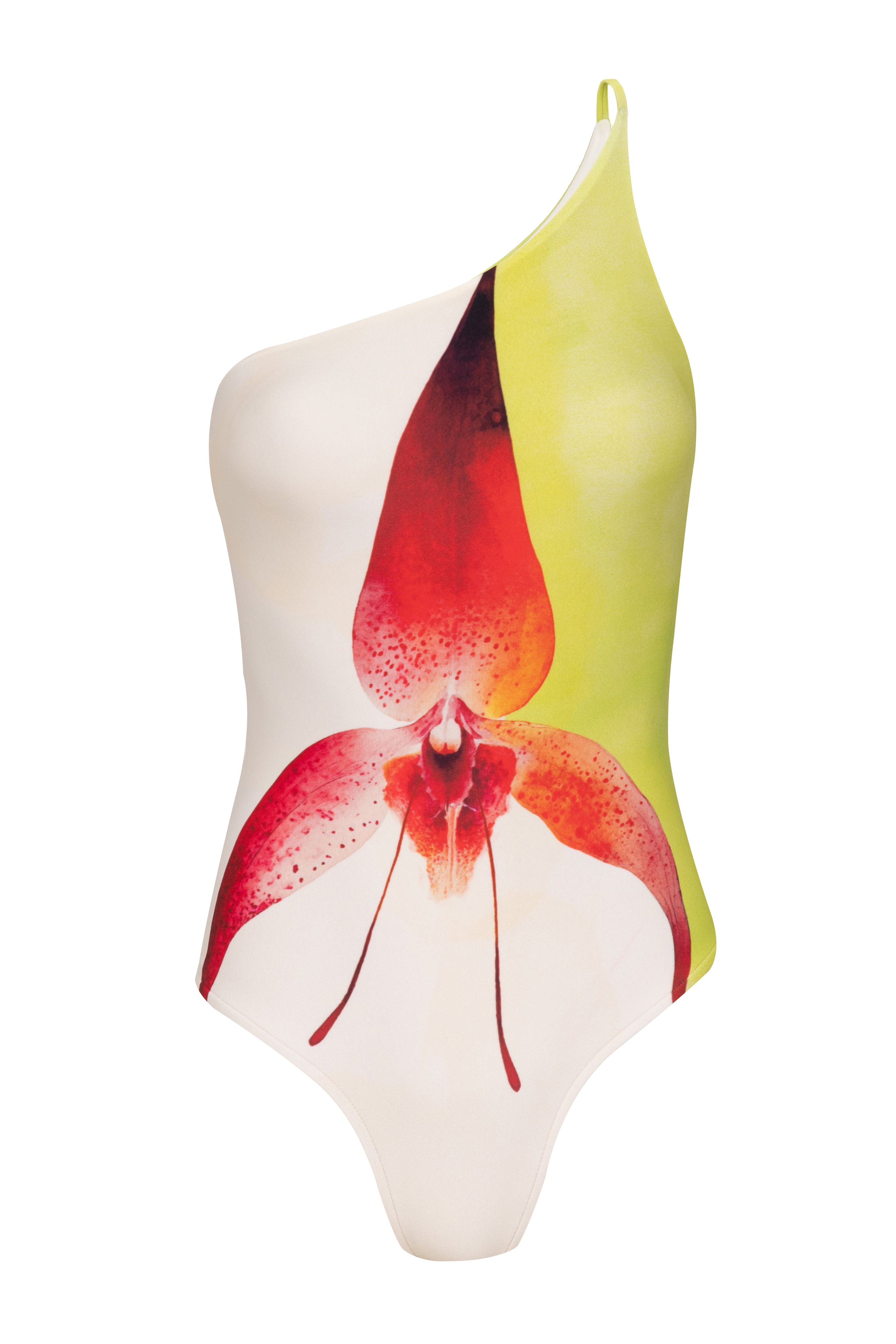 Slim Shoulder One Piece