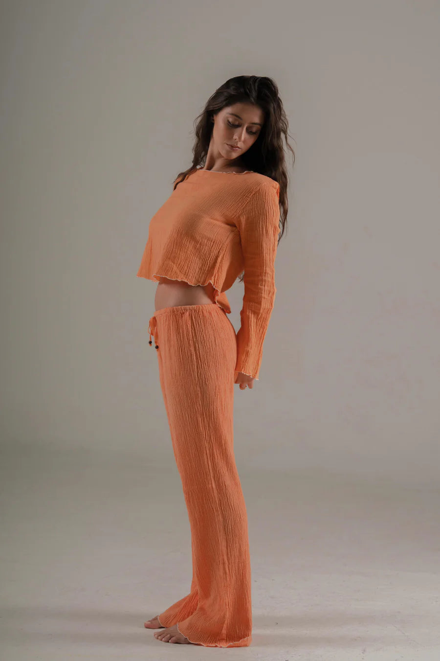 Pantalon Estela Naranja