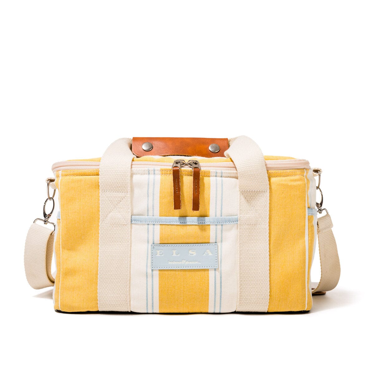 The Premium Cooler Bag - Tuuli Stripe Yellow
