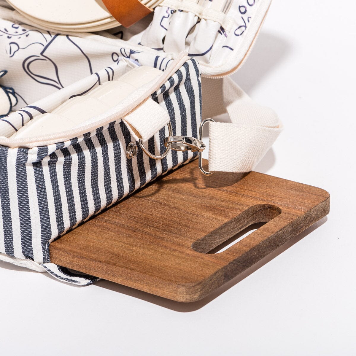 The Picnic Set - Lauren's Navy Stripe