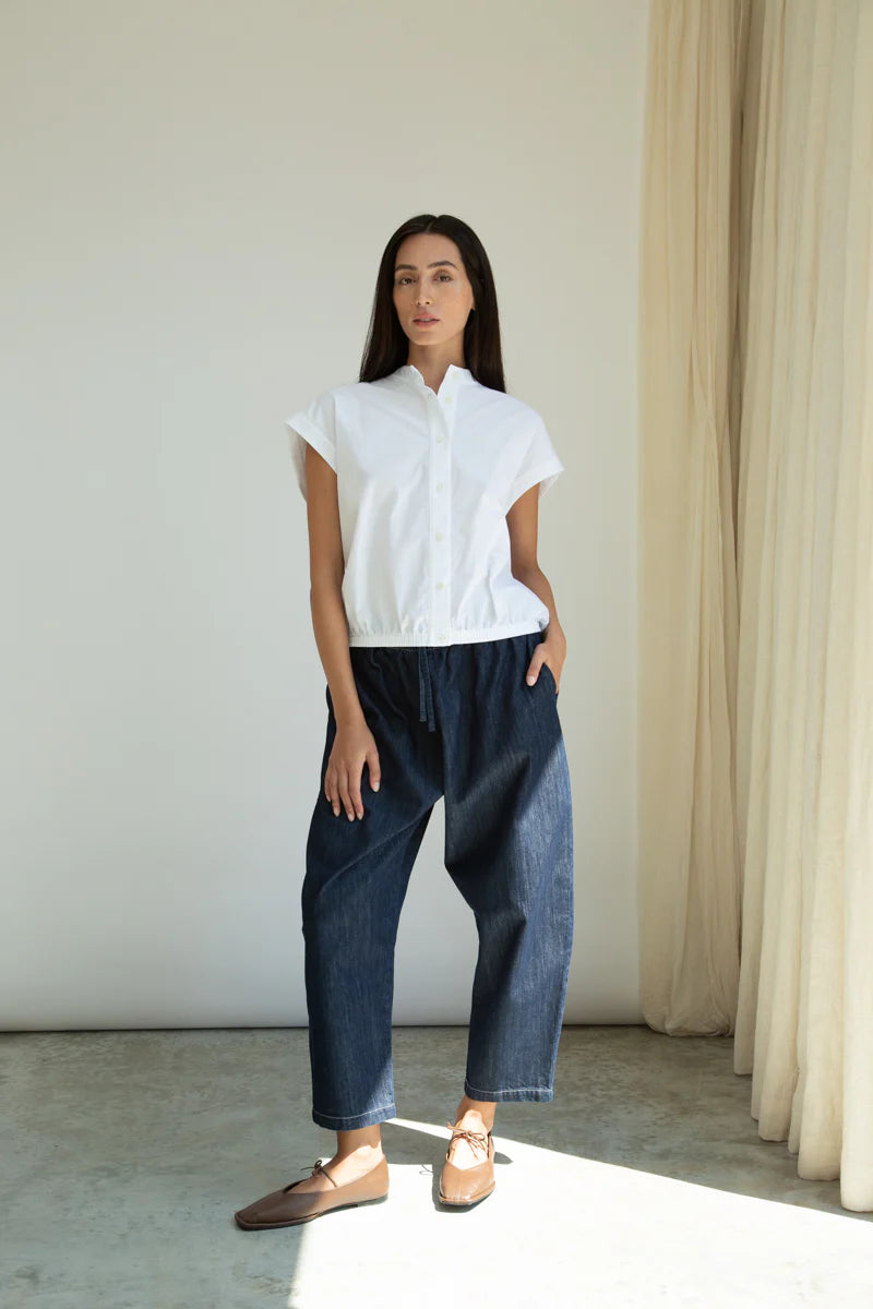 Cedar-Leigh Organic Cotton Denim Trousers