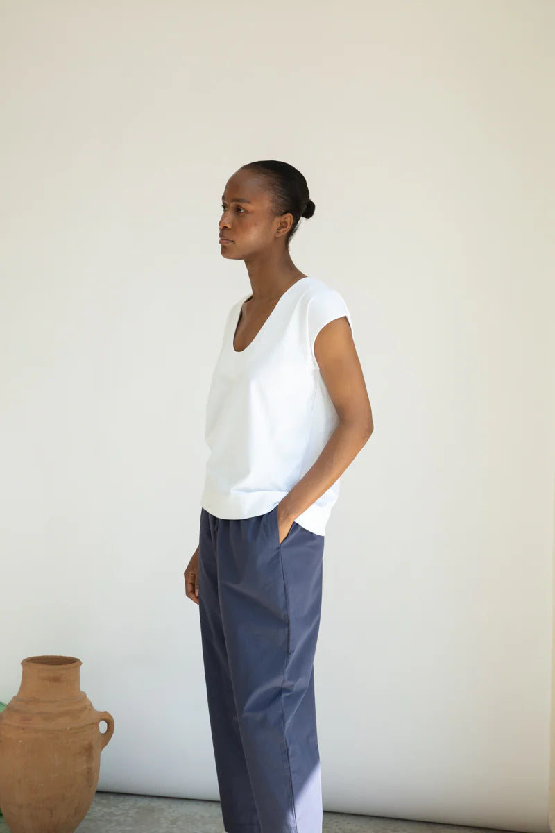 Tamsin Organic Cotton Jersey Top