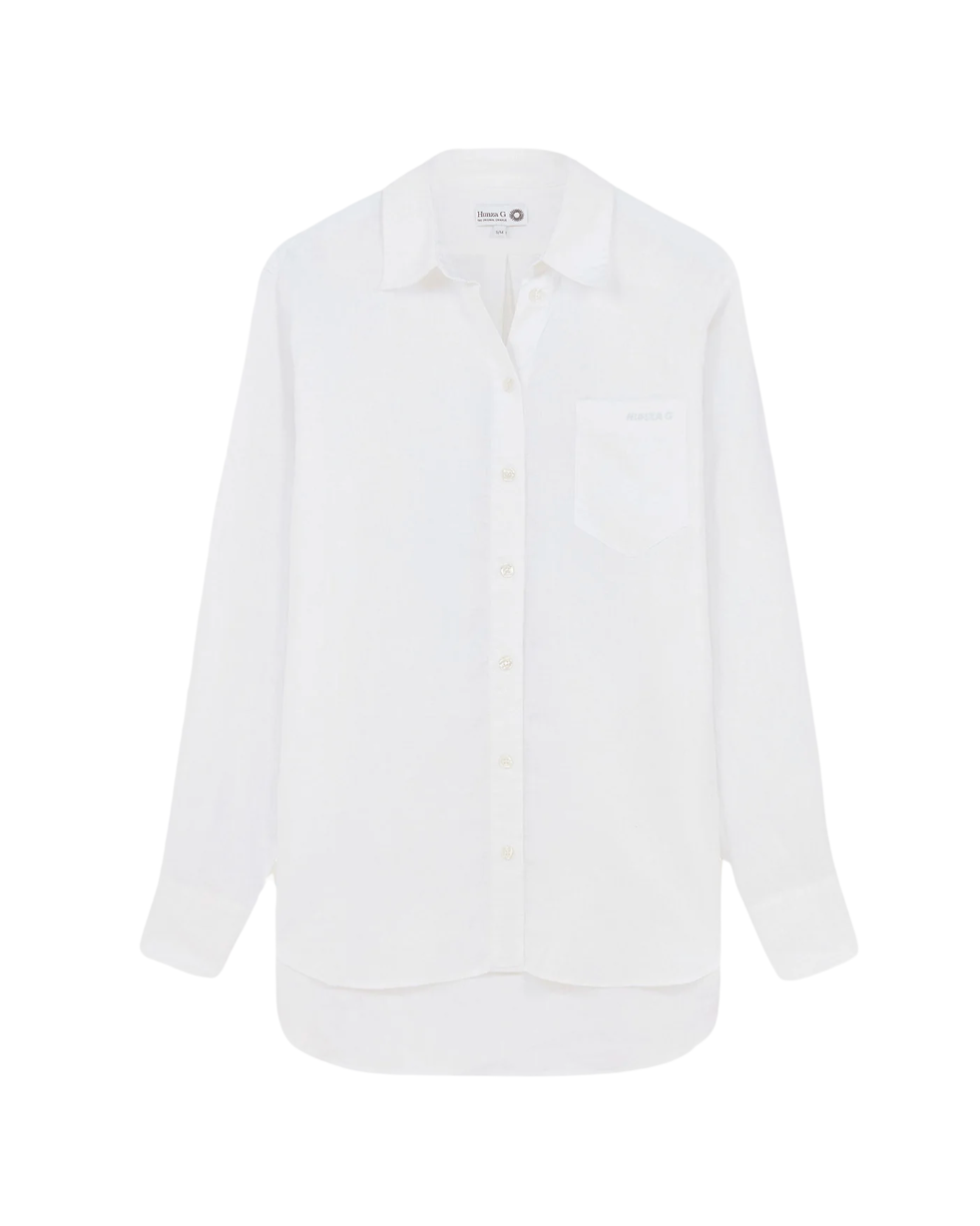 Embroided Oversized Shirt