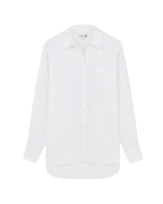 Embroided Oversized Shirt