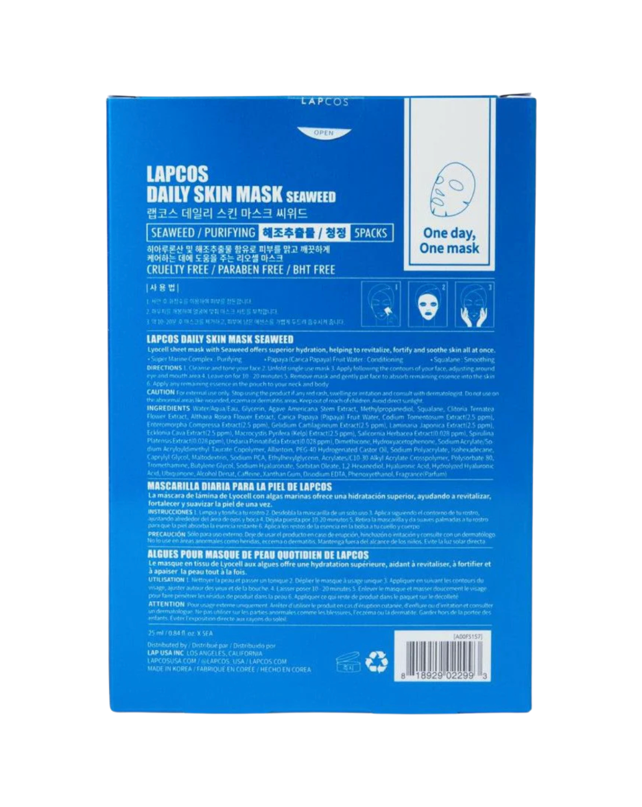 Daily Seaweed Facial Skin Mask