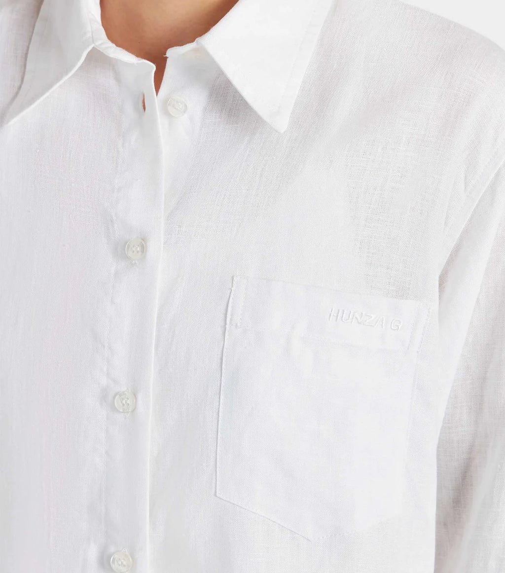 Embroided Oversized Shirt