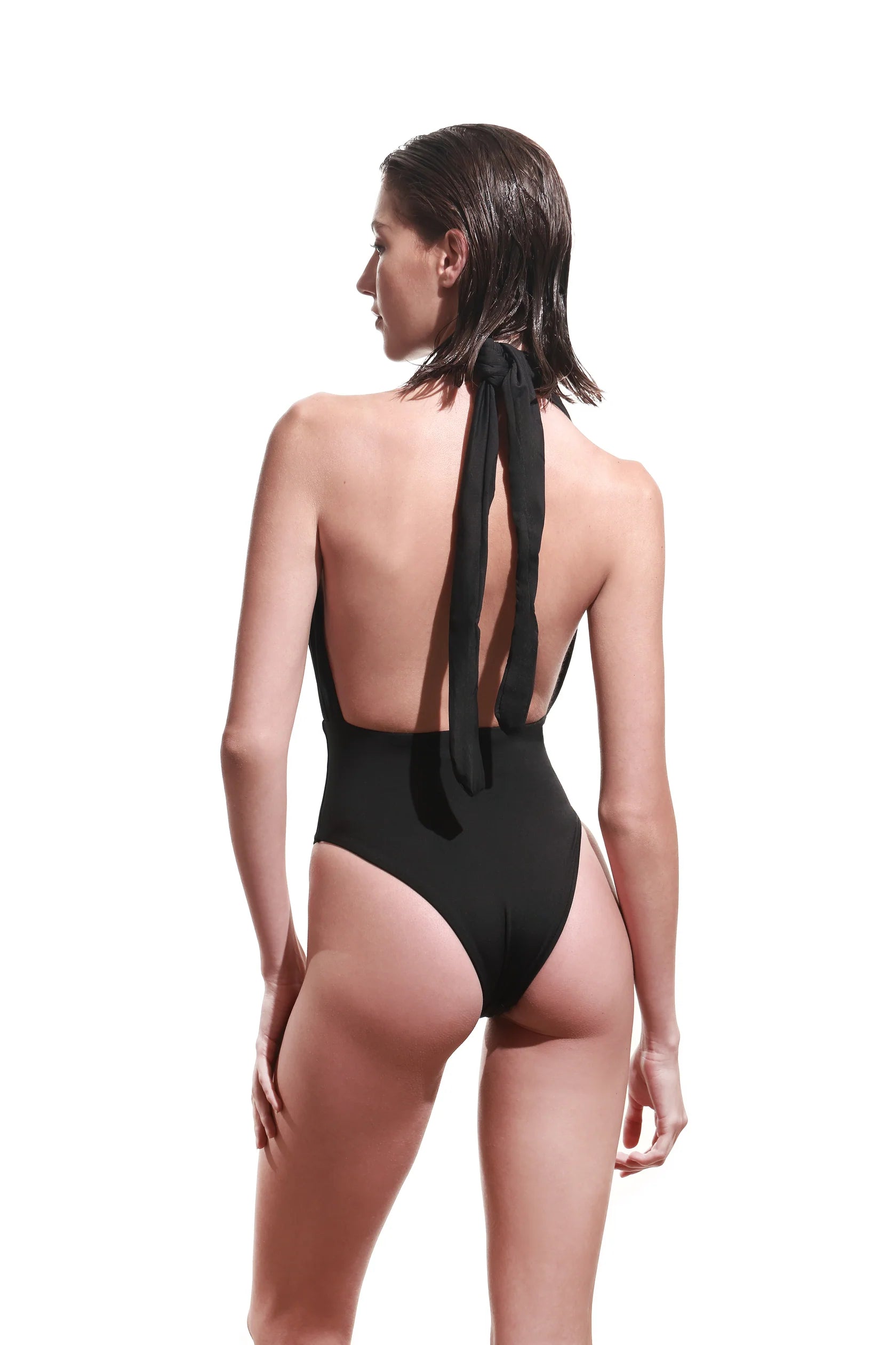 Plunge Neck One Piece