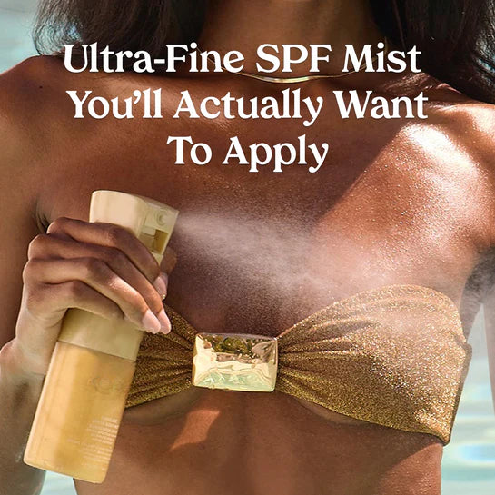 Golden Sunglaze Sheer Body Mist Sunscreen SPF 50