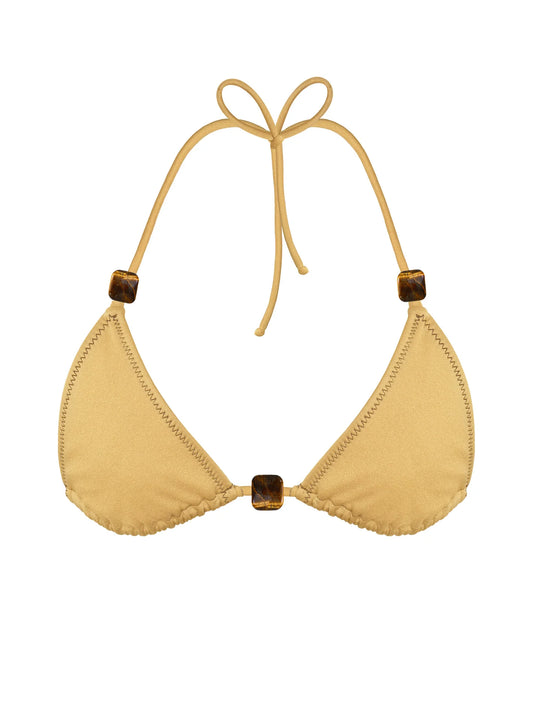 Aruba Gold Tigers Eye Bikini Top